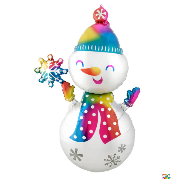 55" Satin Snowman Balloon