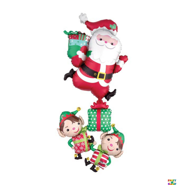 63" Christmas Characters Stacker Balloon