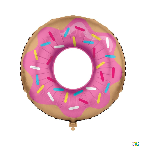 36" Donut Sprinkles Metallic Balloon