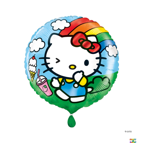 18'' Hello Kitty Round Foil Balloon