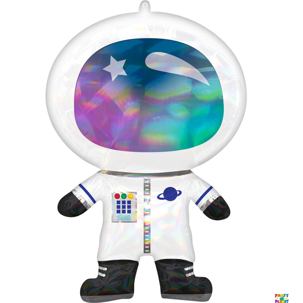 30" Iridescent Astronaut  Balloon