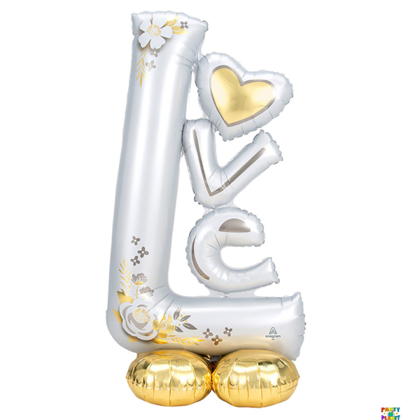 58" L-O-V-E  AirLoonz Balloon Air Filled