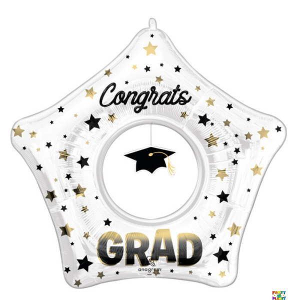 32" Ombr Grad Cap Dangler Balloon #481