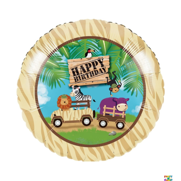 18" Safari Adventure Metallic Balloon