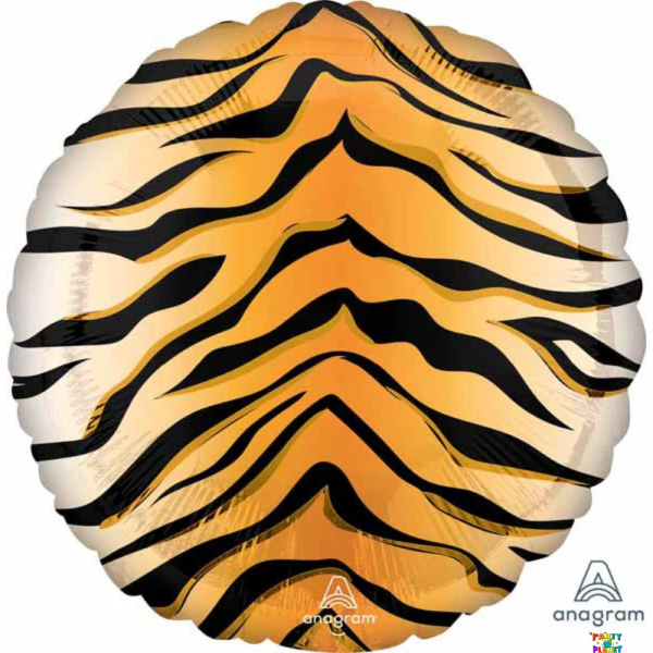 18" TIGER PRINT ANIMALZ HX BALLOON