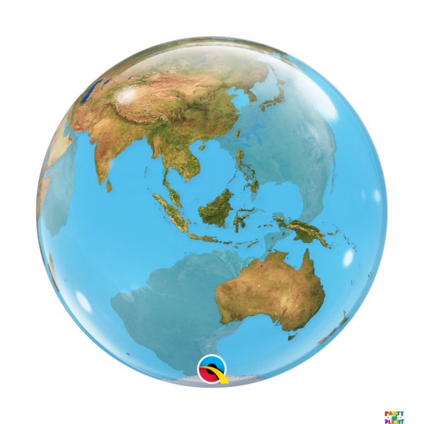 Planet Earth Bubble Balloon