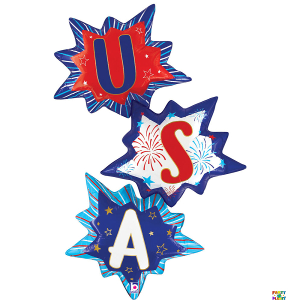 41" USA Burst Balloon #289