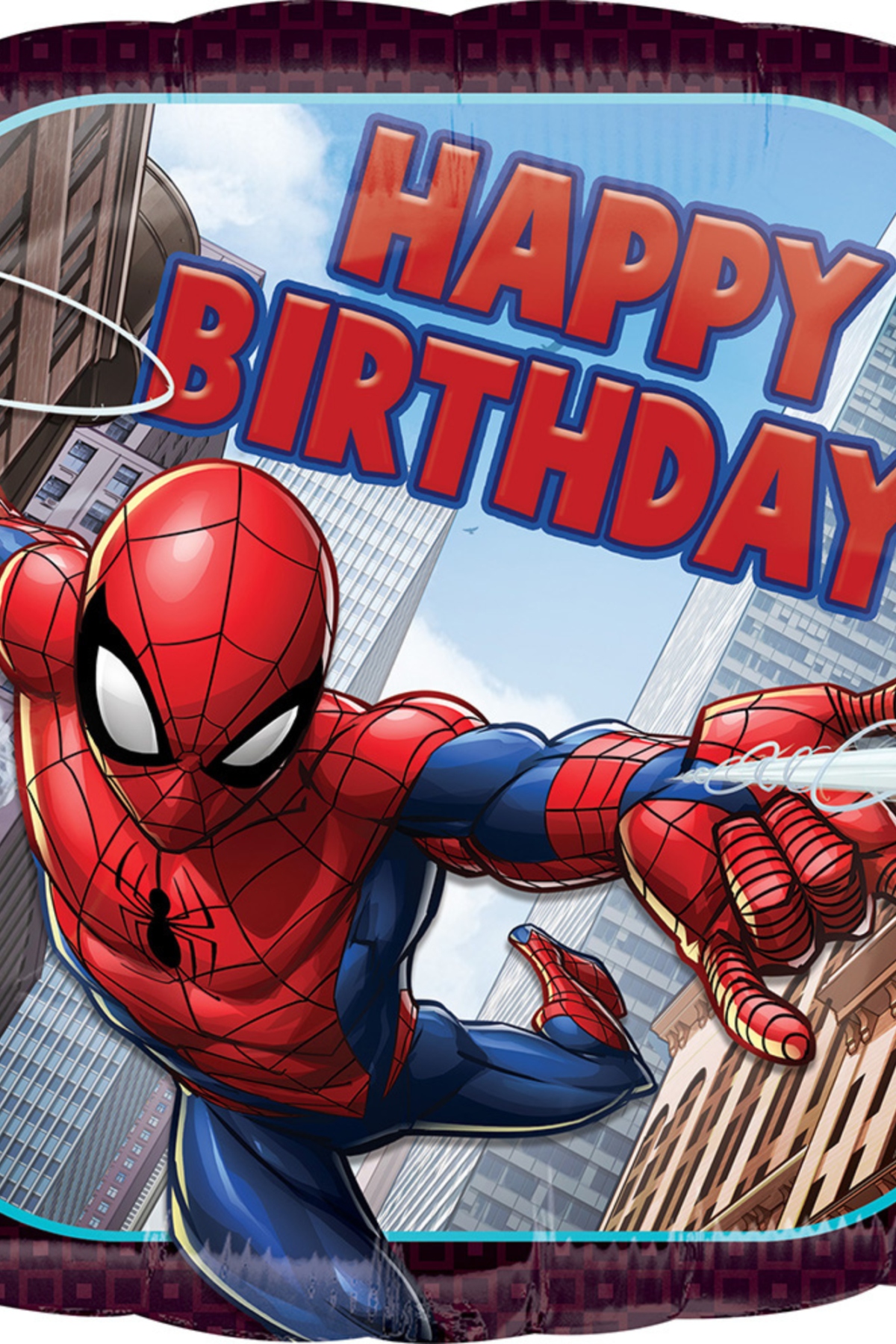 17" Spiderman Happy Birthday Balloon #16