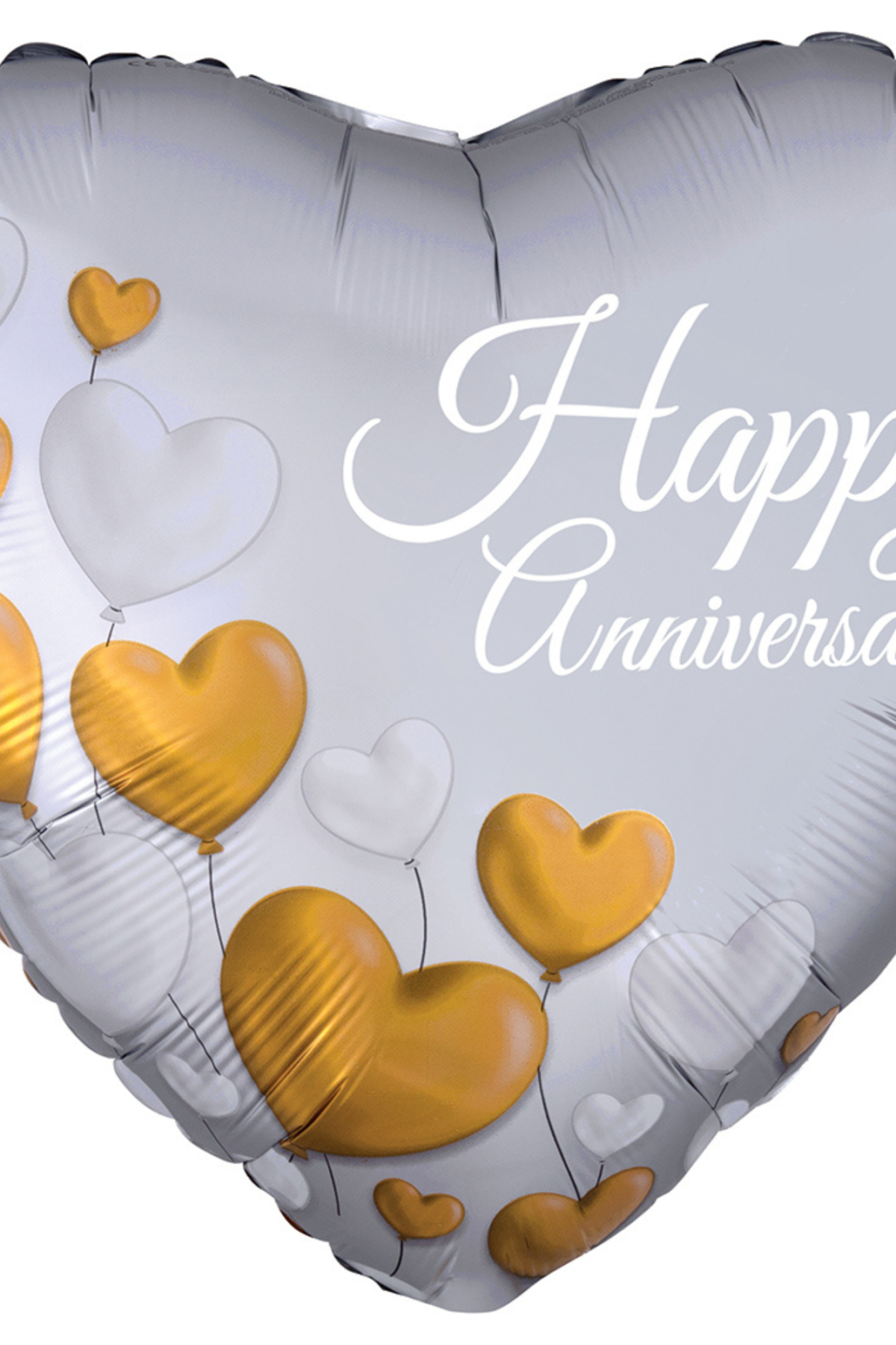 18" Happy Anniversary Heart Shape Balloon #81