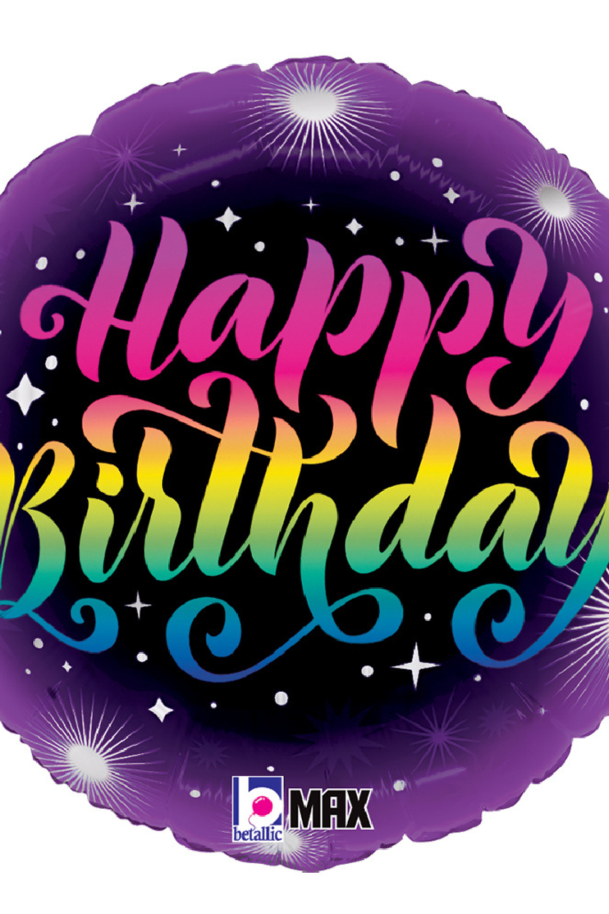 18" Neon Birthday Balloon #113