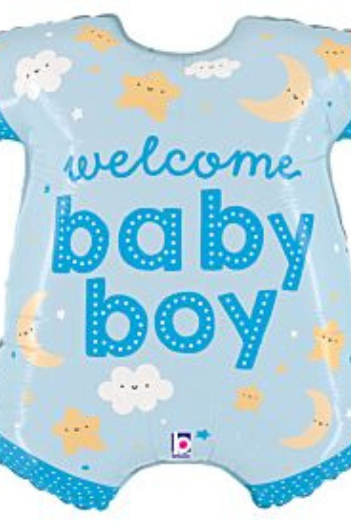 31" Baby Boy Onesie Balloon Pkg.
