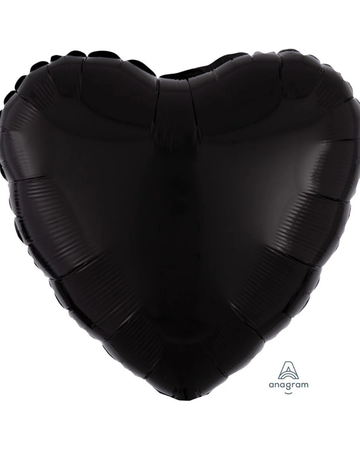 18" Black Heart Shape Balloon #767