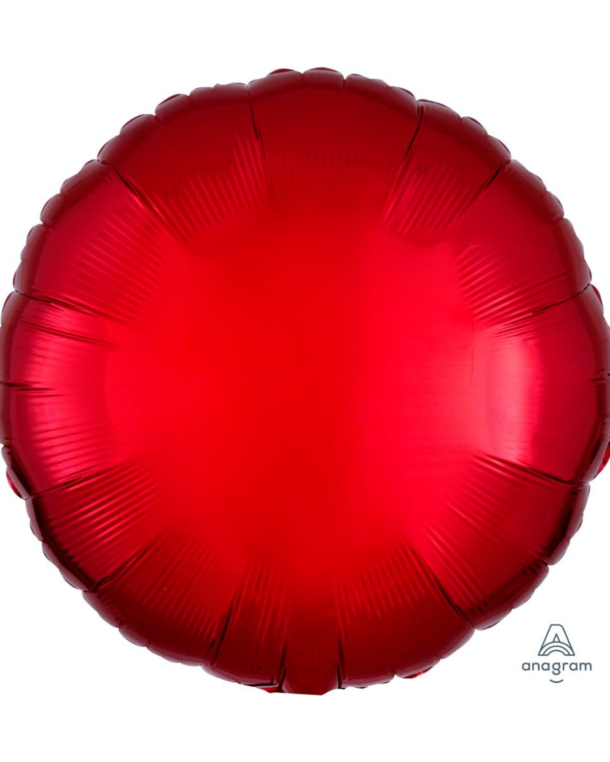 18" Red Round Balloon #711