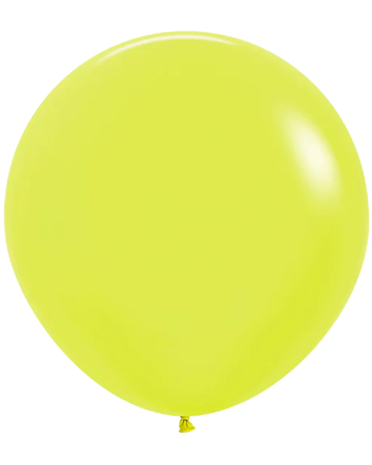 Sempertex Neon Yellow Balloons - 5" & 11" Sizes, Vibrant & Durable
