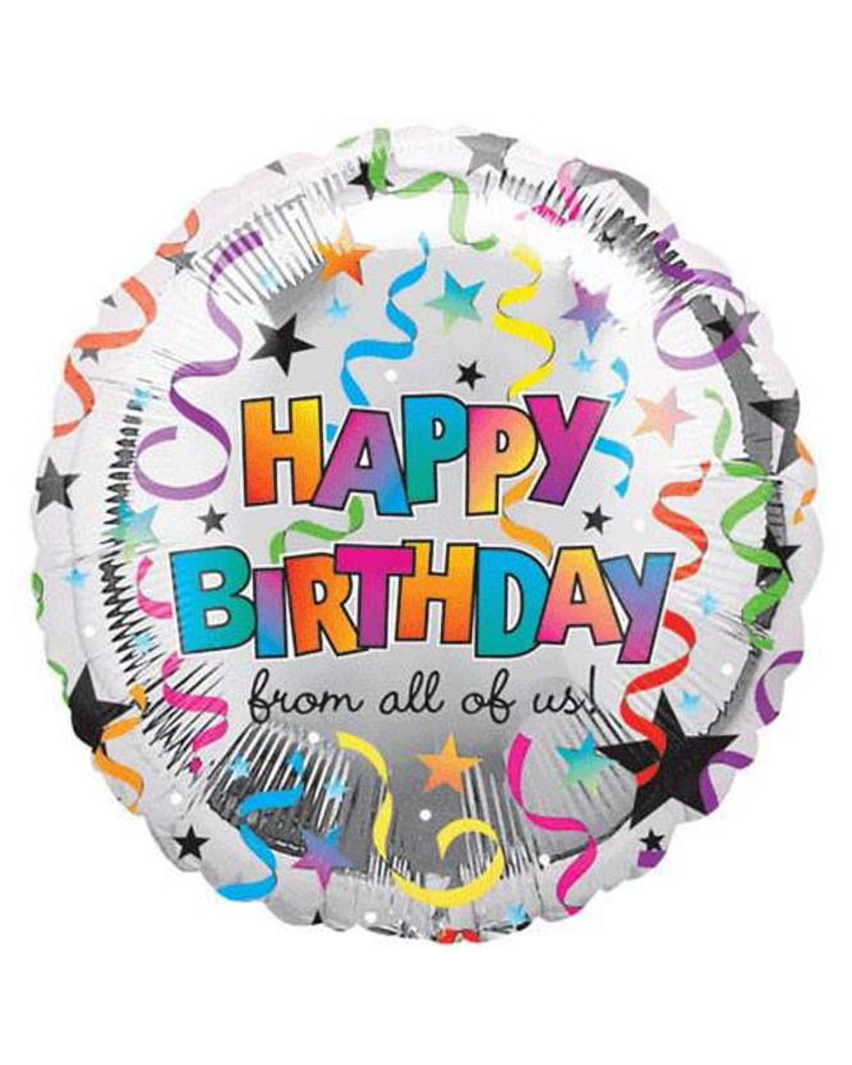 18" Happy Bday From All Balloon #63