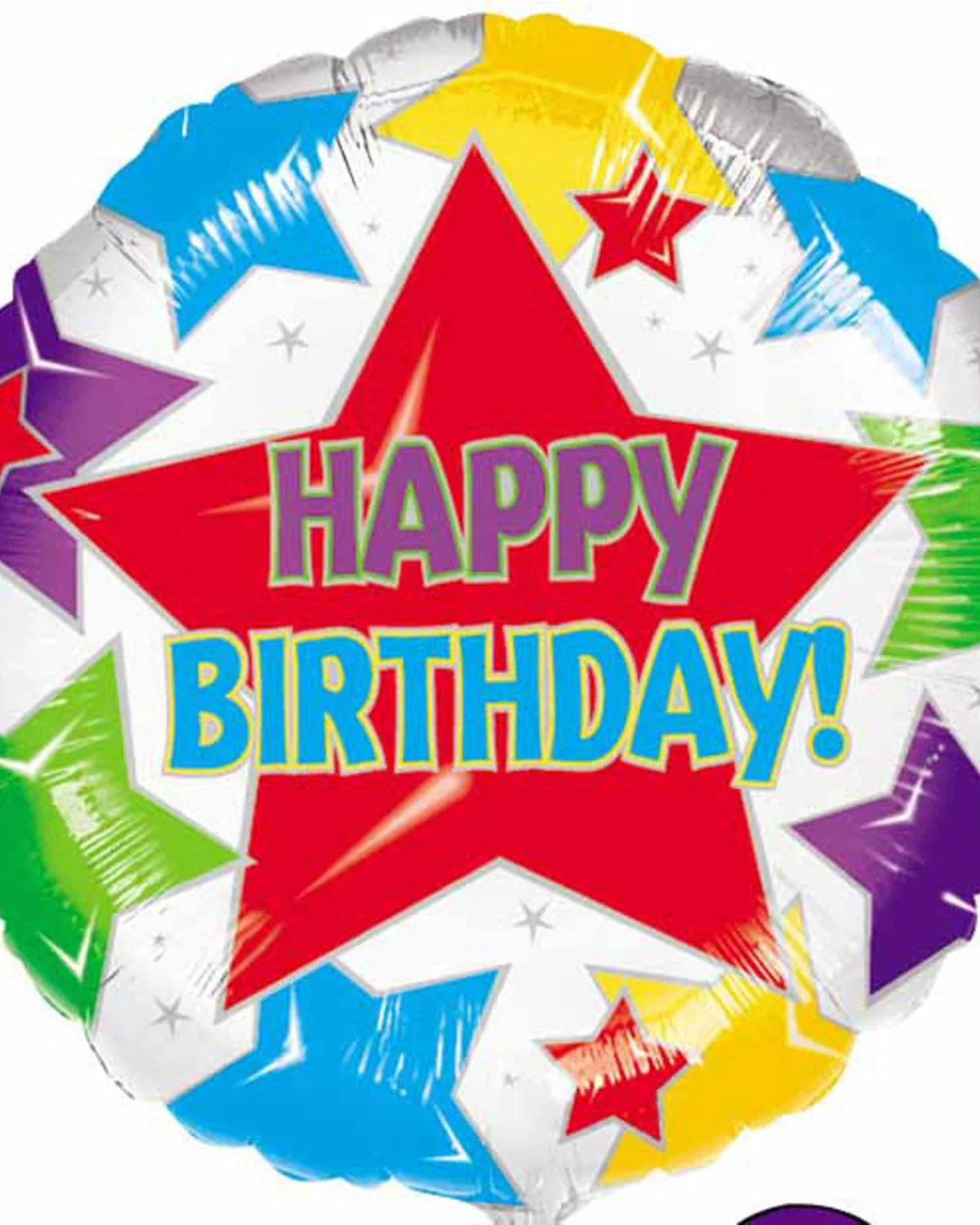 18" Star Birthday Balloon #43