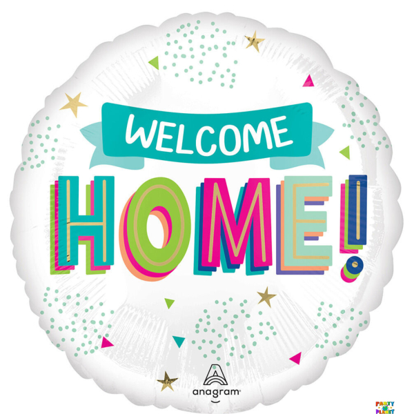 17" Welcome Home Balloon #384