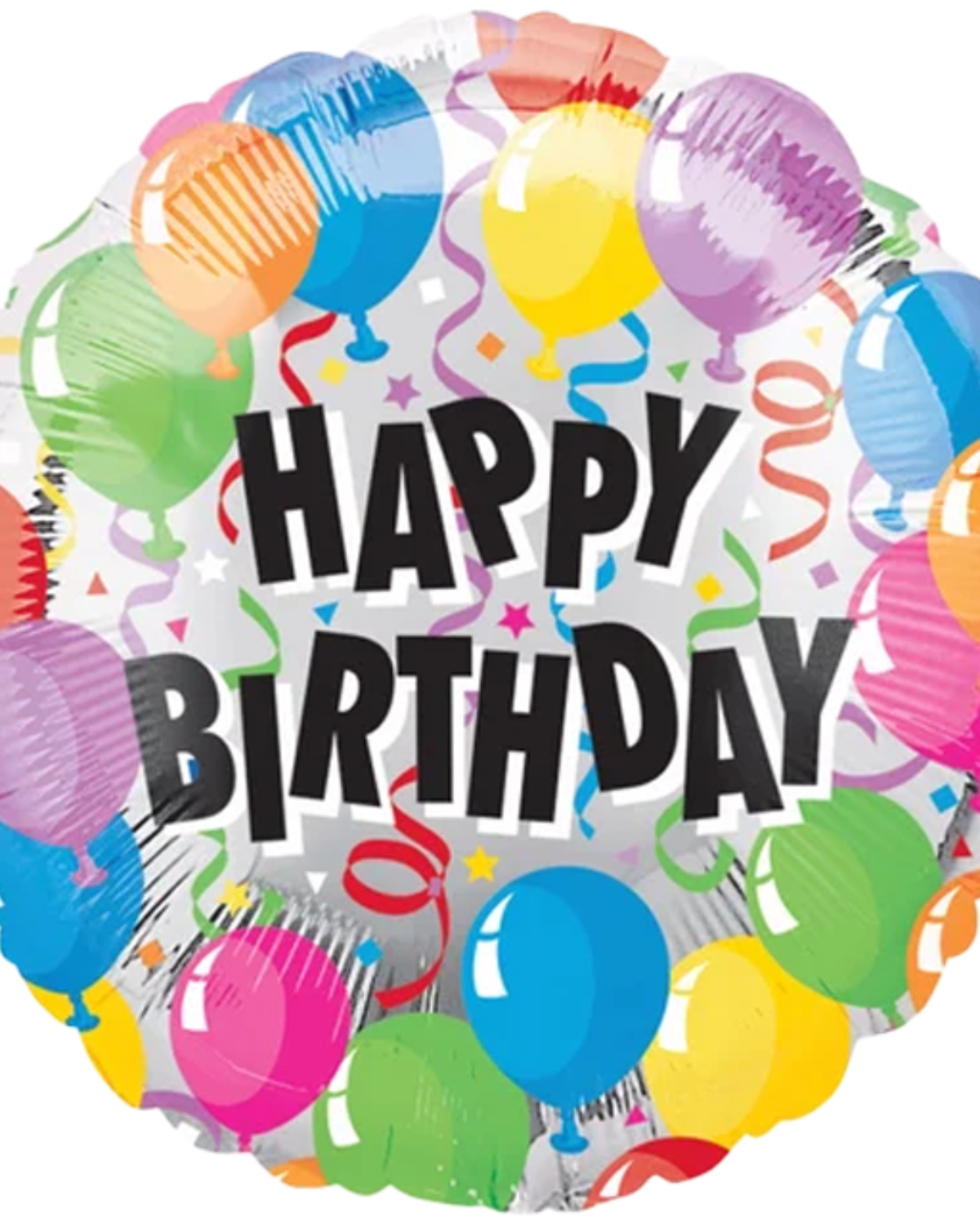 18" Happy Birthday Balloon #45