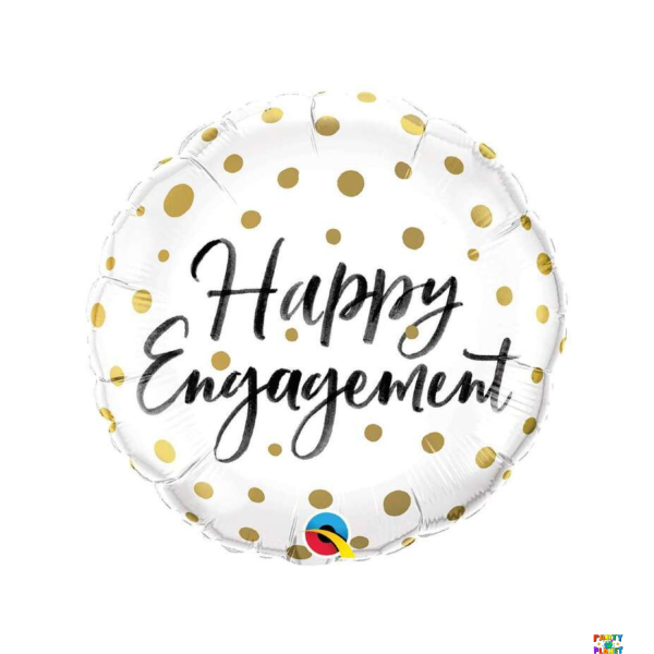 18" Happy Engagement Balloon #258