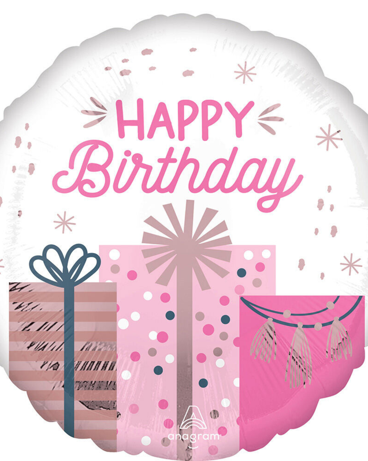 17" Pastel Birthday Balloon #241