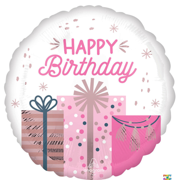 17" Pastel Birthday Balloon #241