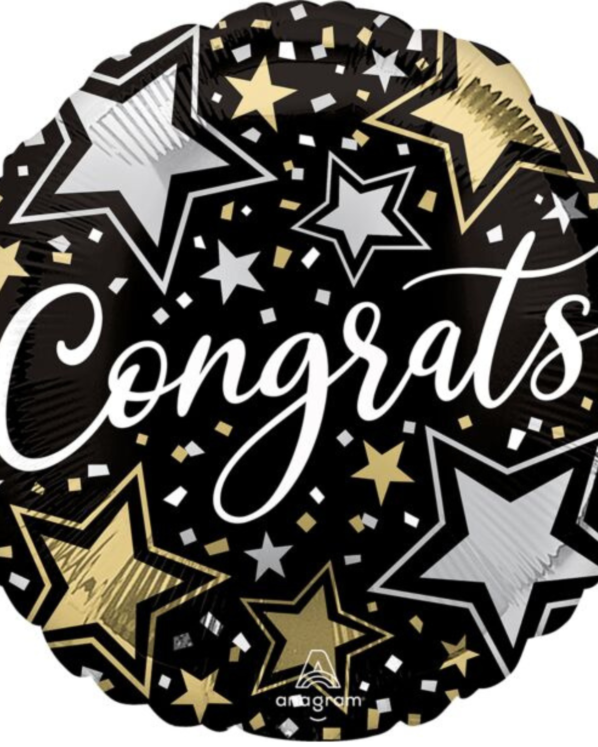 17" Congrats Stars Balloon #119