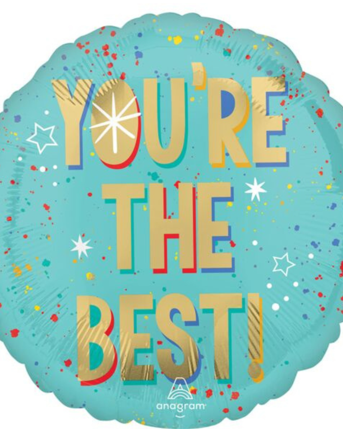 17" You're The Best Splash Balloon #376