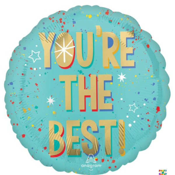 17" You're The Best Splash Balloon #376