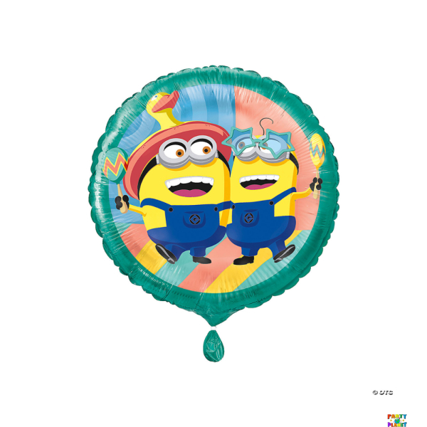 Despicable Me 4 Round 18" Foil Balloon Packaged