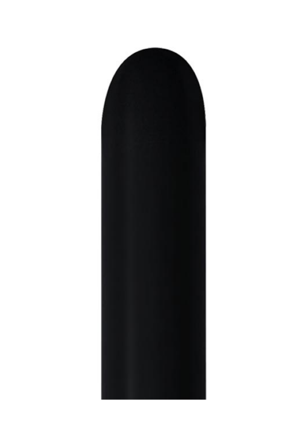 Black Latex Nozzle-Up Balloons - 260 Size, 50 Pack