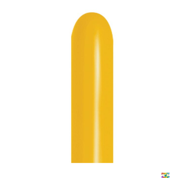 Sempertex 260Q Balloon Honey Yellow 50CT