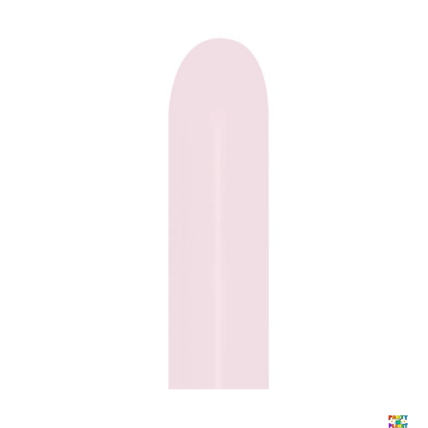 Sempertex 260B Pastel Matte Pink Latex Balloon 50ct.