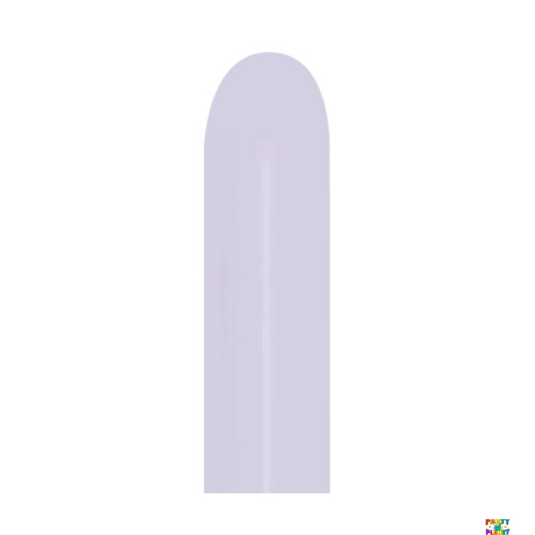 Sempertex 260B Pastel Matte Lilac Latex Balloon 50ct.