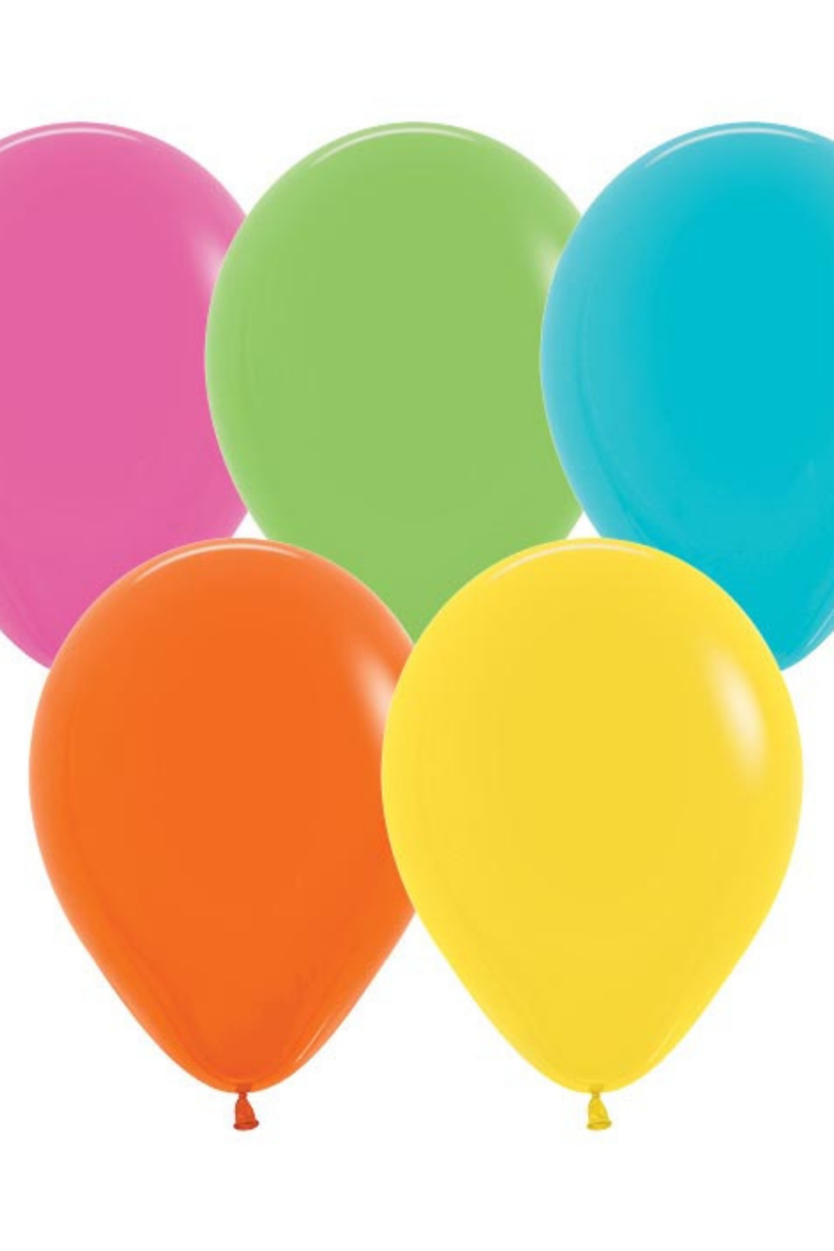 Tuftex Tropical Assorted 11 inch Latex Balloons 100ct.