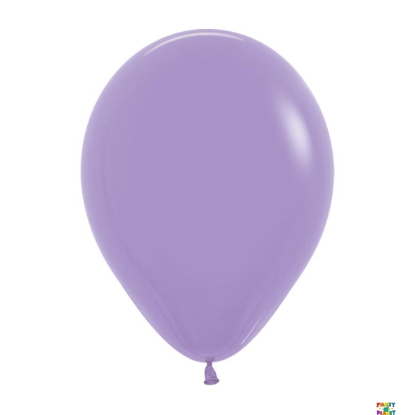 18" Pastel Matte Lilac Latex Balloons 3/pk