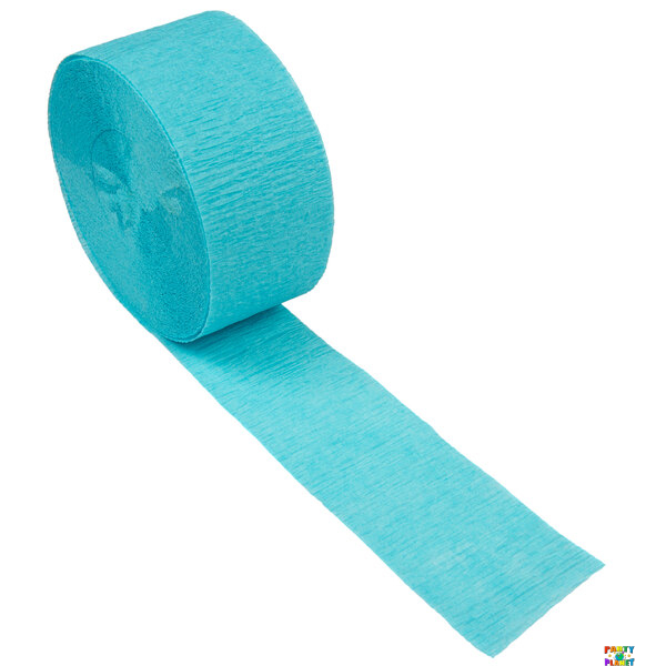 500' Crepe Streamer - Turquoise