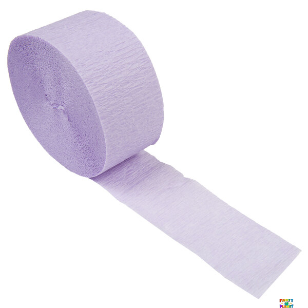 French Violet 81ft Crepe Streamer
