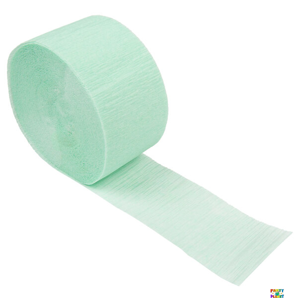 Seafoam 81ft crepe streamer