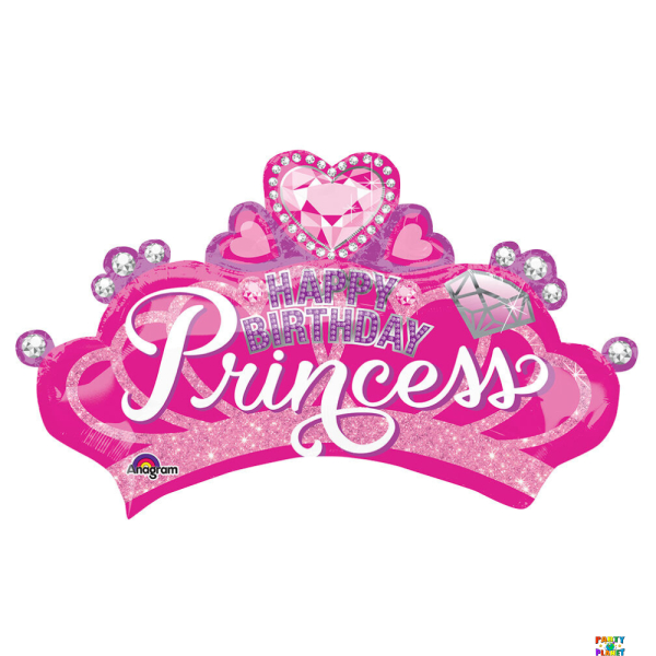 32" Princess Crown Balloon