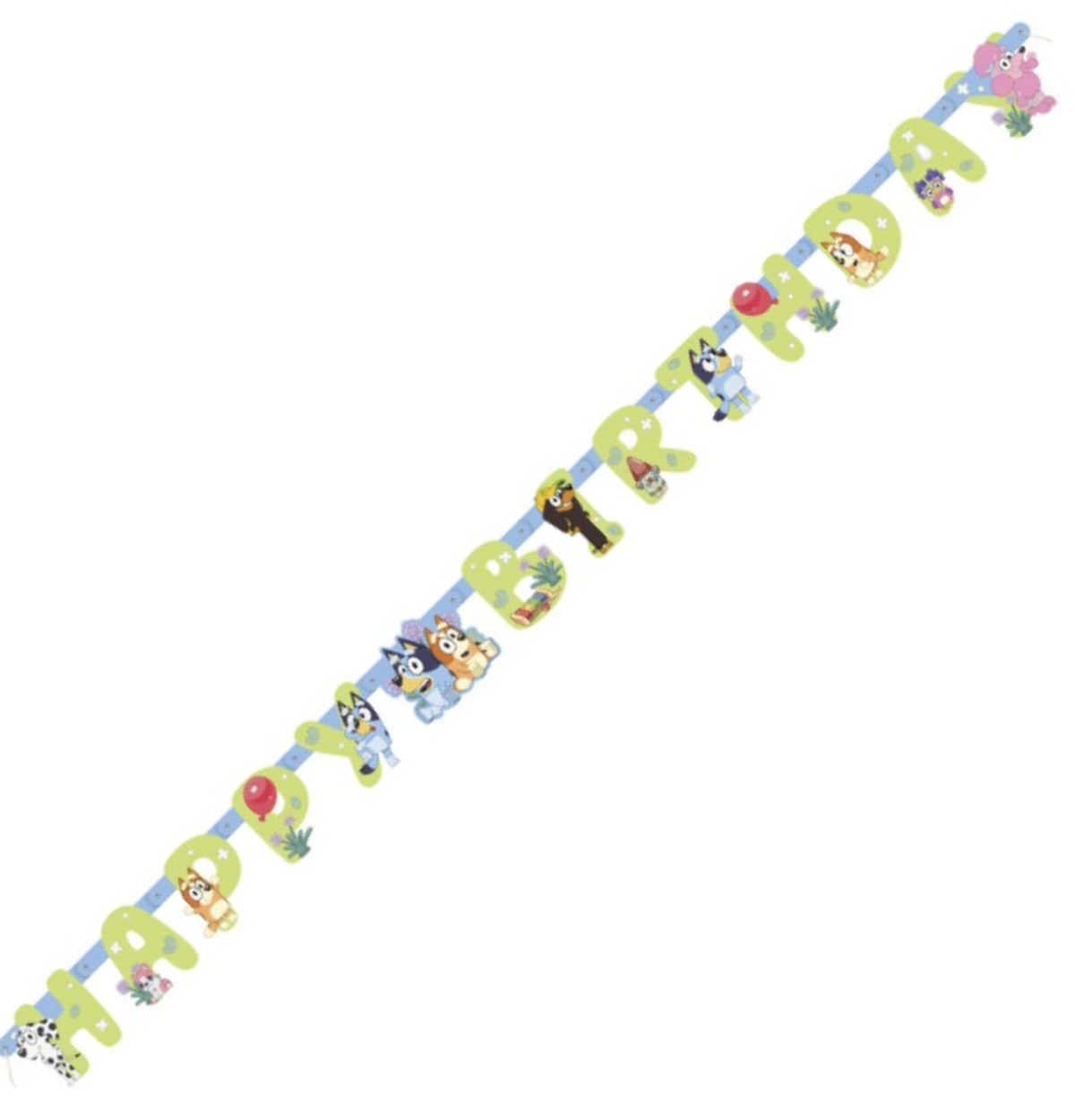 Bluey Jointed Banner 6FT.