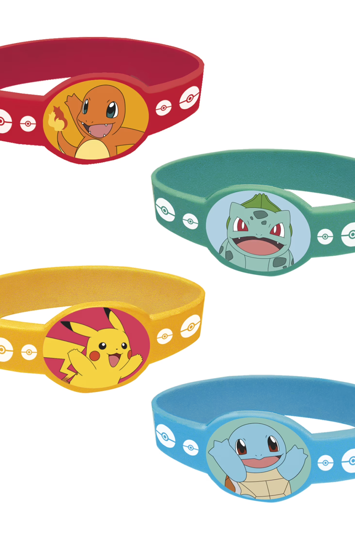 Pokémon Assorted Stretchy Bracelets 4ct.