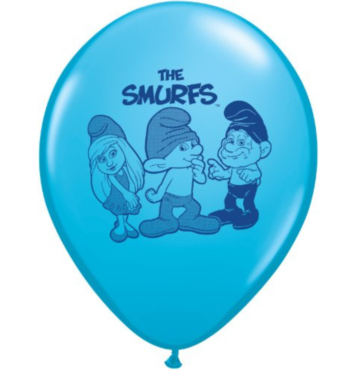 The Smurfs-Themed Latex Balloons, 6-Pack Assortment