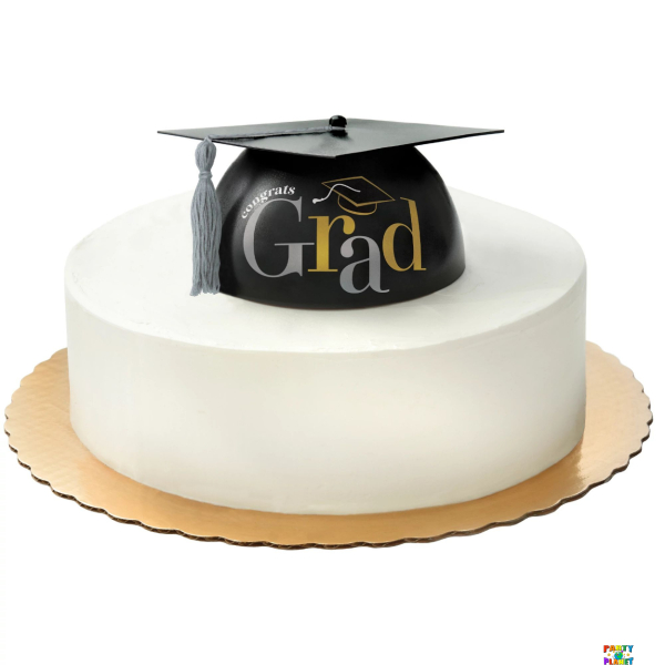 CAKE TOPPER - Grad Cap with Tassels 1ct.