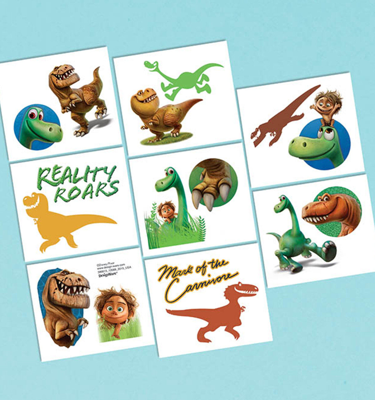 The Good Dinosaur Tattoos 16ct.