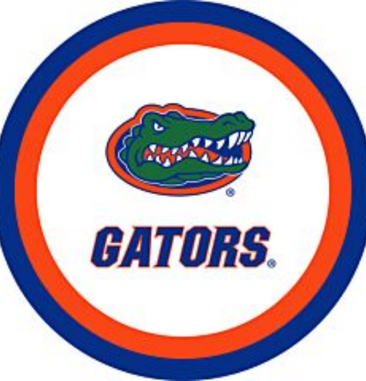 University of Florida - 7" Paper Plate 12ct.