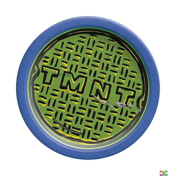 TMNT Mutant Mayhem 7" Plates 8CT.