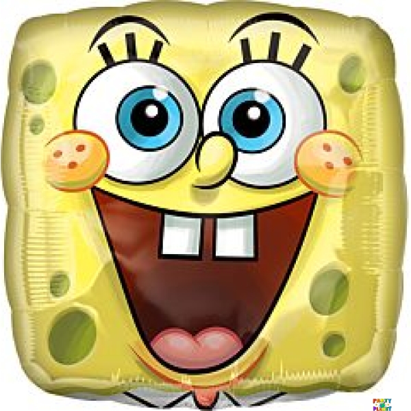 17" SpongeBob Square Face Balloon #412