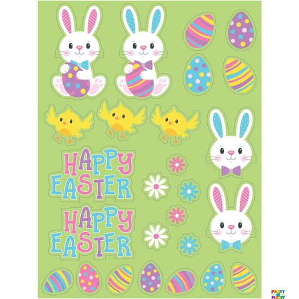 4CT EASTER CHARACTERS STICKER VALUE PACK