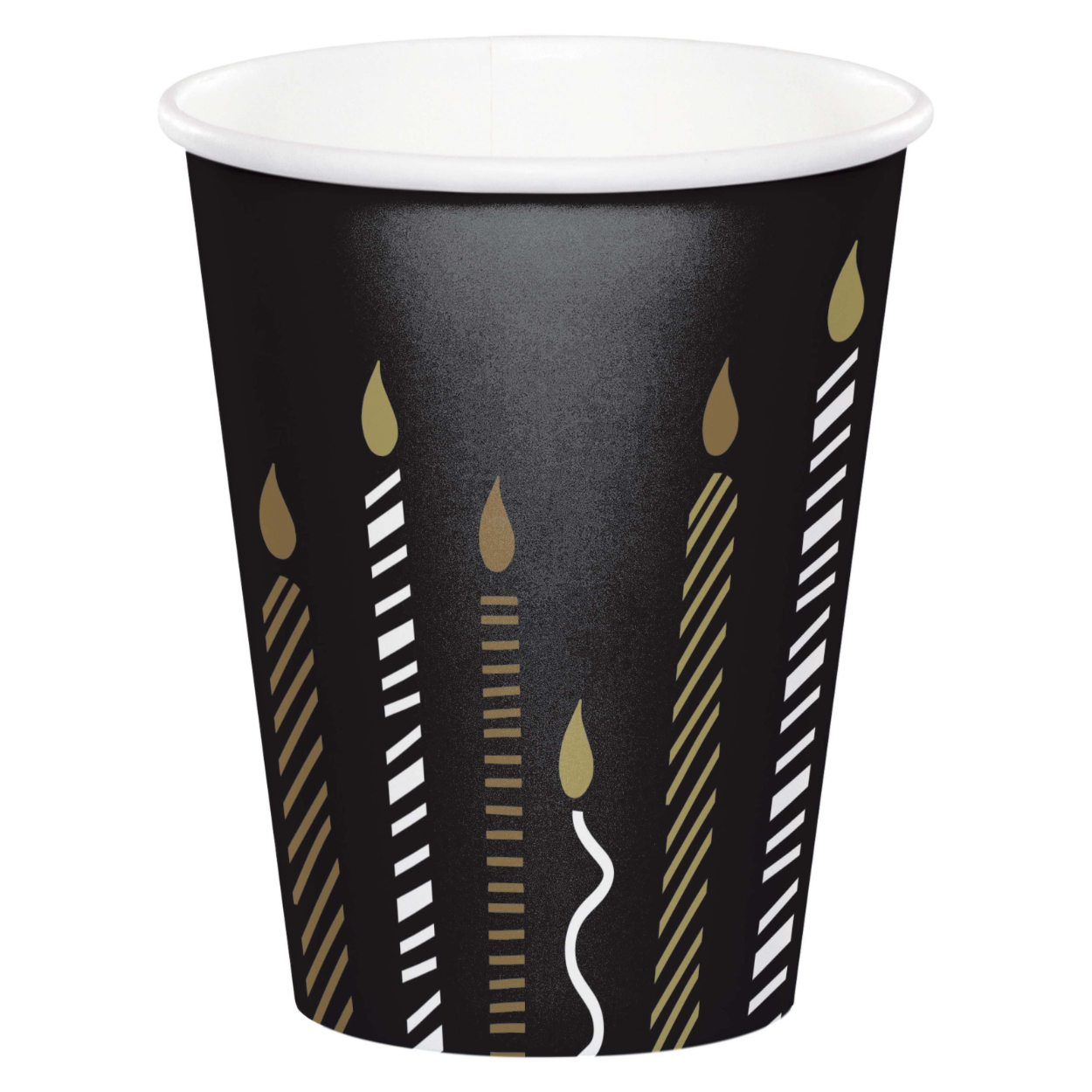 365094.jpg GOLDEN WISHES 9OZ. CUPS 8/PK - Image 1