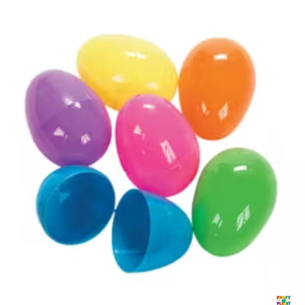 Iridescent Plastic Easter Eggs 10ct